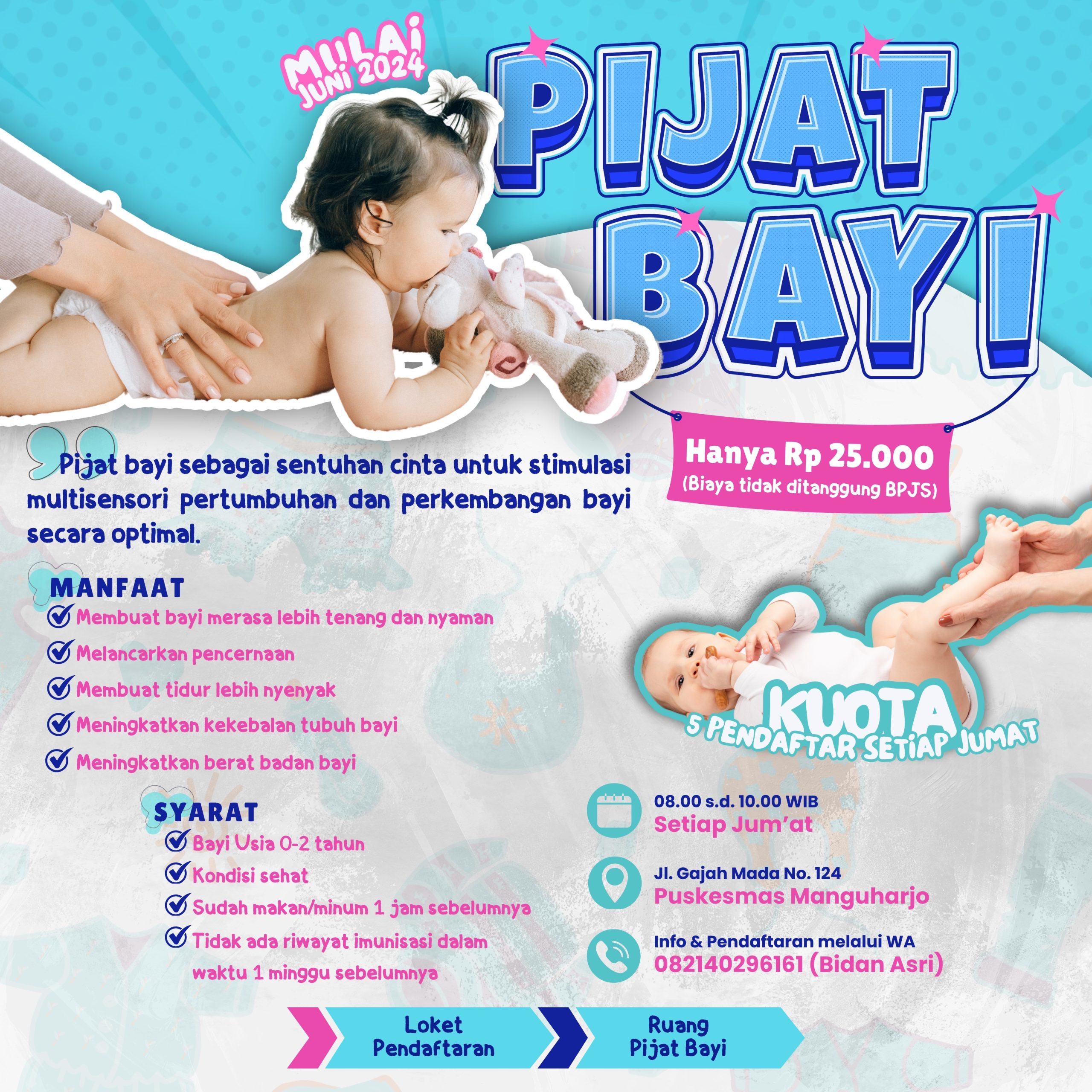 Pelayanan Pijat Bayi