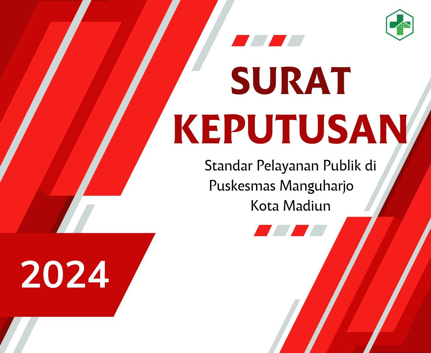 STANDAR PELAYANAN UPAYA KESEHATAN LABORATORIUM PUSKESMAS MANGUHARJO TAHUN 2024