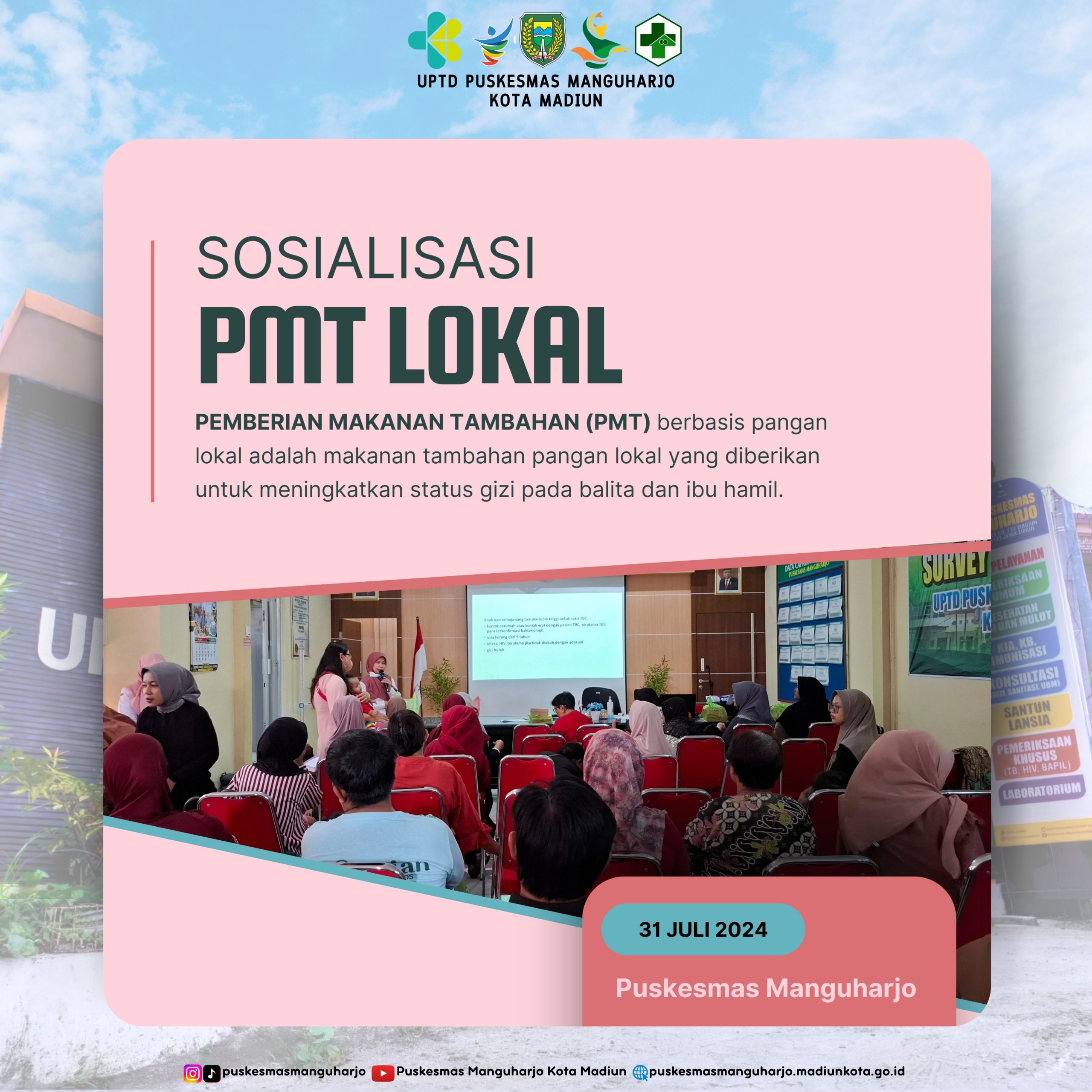 SOSIALISASI PMT LOKAL